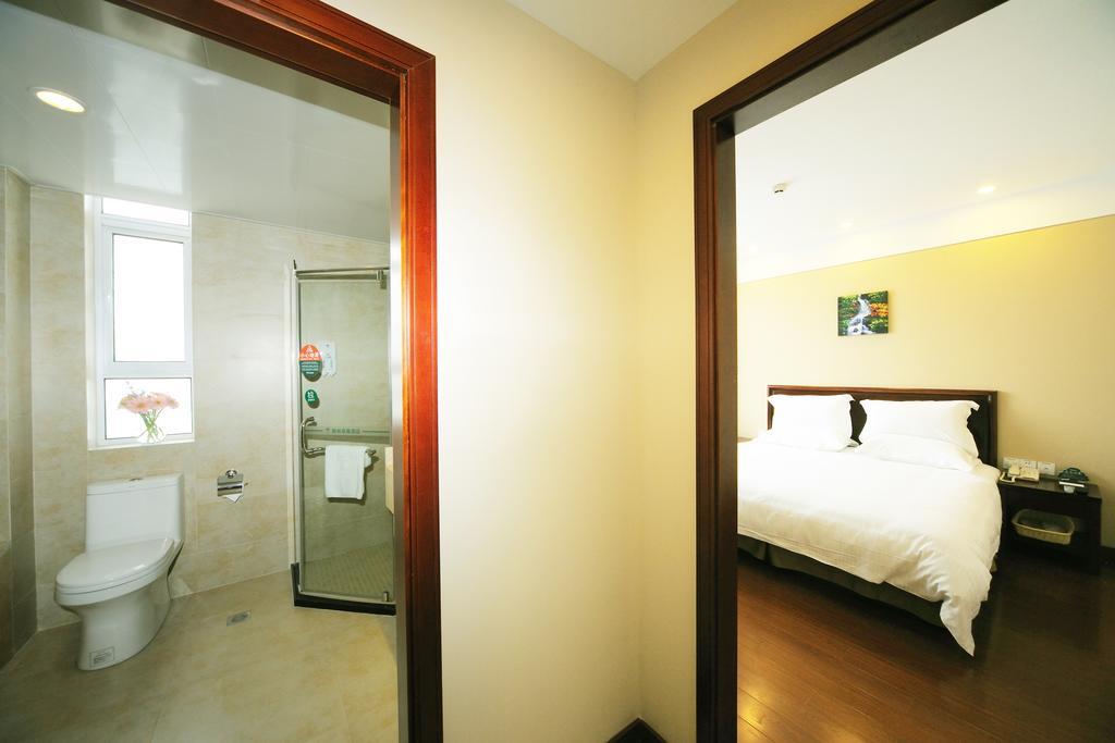 Greentree Inn Shanghai West Huaxia Road Metro Station Express Hotel Kamer foto